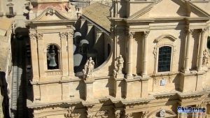 Drone's eye view of Noto