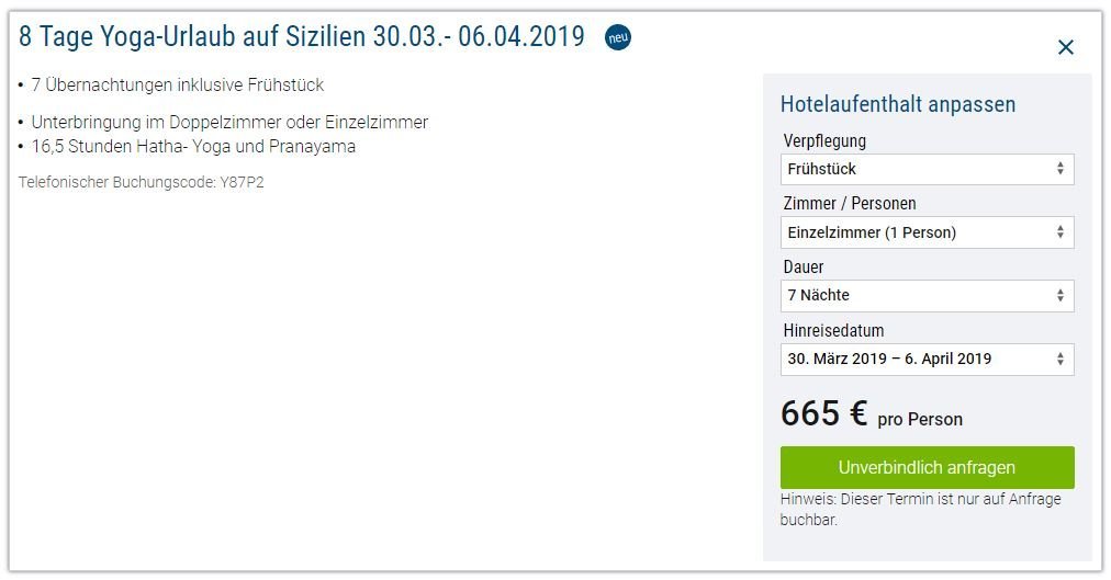 yoga-sizilien Hotel Kalura, 8 Tage Yogaurlaub in Cefalu / Sizilien im 4* Hotel Kalura inkl. Frühstück & Hatha- Yoga und Pranayama Programm