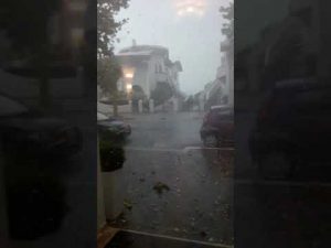 DIRETTA GRANDINATA TORTORETO LIDO (TE) 10 Luglio 2019 Impressionante
