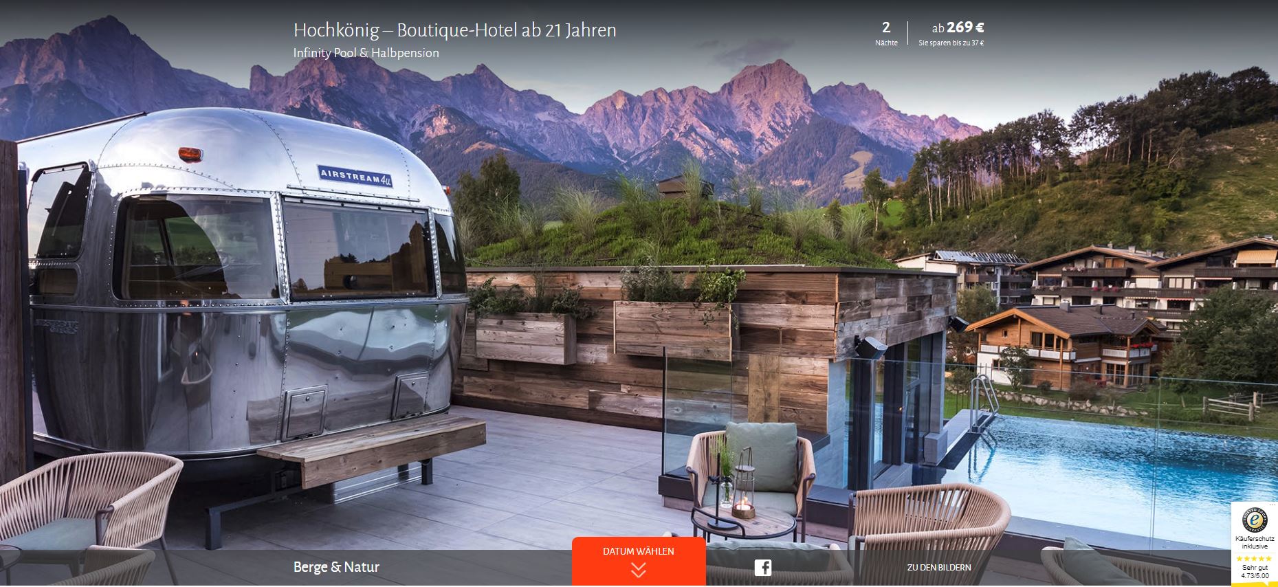 mariaalmsepp Alpine Boutique Hotel SEPP, ab 268 € – 3, 7 oder 14 Tage Maria Alm am Steinernen Meer im 4* Alpine Boutique Hotel SEPP inkl. Halbpension & Infinity Pool