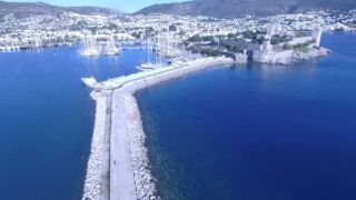 4K  BODRUM KALESİ DRONE İLE ÇEKİM #1
