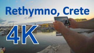 Rethymno, Crete, Greek islands 4K