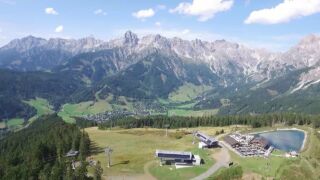4k Ultra HD Luftaufnahme Drohne ♥ Maria Alm - Hochkönig