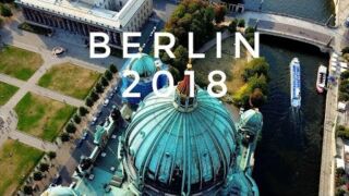 Berlin [4K] drone video