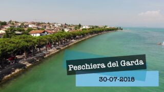 Peschiera del Garda, AERIAL DRONE VIDEO 4K