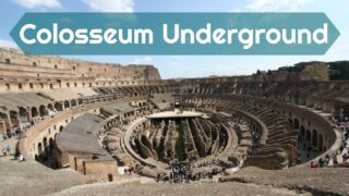 Colosseum Underground and Arena Floor (Dark Rome tour) in Rome, Italy