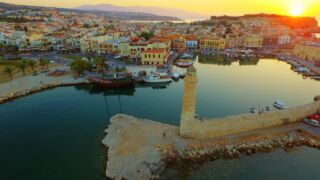 Greece, Crete Drone