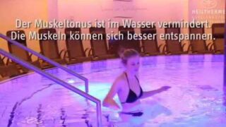 Verspannungen lindern im Thermalwasser - Bad Waltersdorfer Thermalwasser