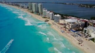 Cancun to Belize with my drone