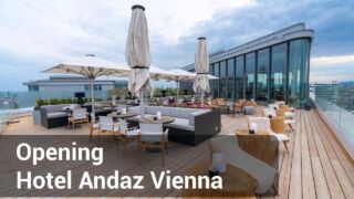 Eröffnung Hotel Andaz Wien, Rooftopbar Aurora und Restaurant Eugen21