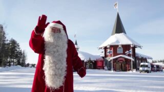 Christmas House Santa in Santa Claus Village in Lapland - Official Santa Claus of Arctic Circle